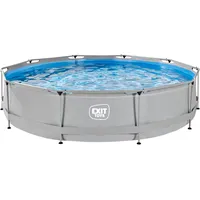 EXIT TOYS Soft Grey Pool 360 x 76 cm