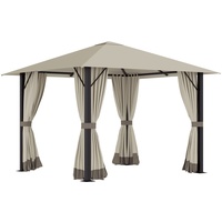 Outsunny Pavillon Aluminium Polyester