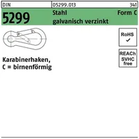 Hörger & Geßler DIN 5299 St. FW-Kar.haken C 50