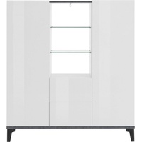 INOSIGN Highboard »Sunrise«, Breite 120 cm weiß
