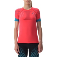 Uyn Running Ultra1 OW Shirt SH_ SL_ rose red/lillac/peacock