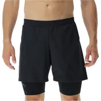 Uyn Running Exceleration Performance 2in1 Laufshorts Herren black/cloud XXL