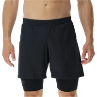 Uyn Exceleration Performance 2in1 Laufshorts Herren schwarz S