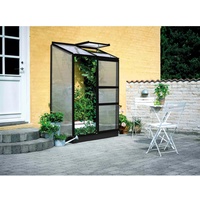 Juliana Halls Gewächshaus Altan 2 Schwarz 0,9 m2