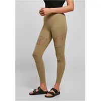 URBAN CLASSICS Inset Leggings Khaki XS