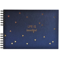 Exacompta Fotoalbum Life 50 Seiten blau