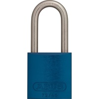 ABUS Vorhangschloss Aluminium 72/40 blau b/efspp
