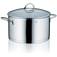 Kela Cailin Fleischtopf 24 cm silber glänzend