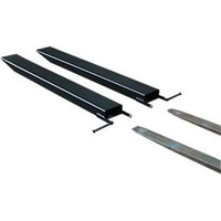 Bauer Südlohn Gabelverlängerung GO 100/45 (Länge 1600), lackiert, Schwarzgrau