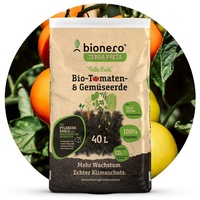 Bionero Bio Tomaten- und Gemüseerde fette Ernte 40 L