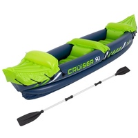 ECD Germany Aufblasbares Kayak + Paddel Polypro Inflatable Kayak