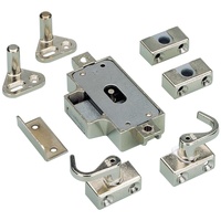 Hettich Set Drehstangenschloss, D 25, zum Anschrauben, links