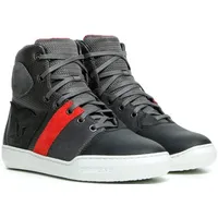 Dainese York Air Damen Motorradschuhe, schwarz-rot, Größe 37