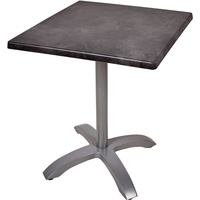 Garden Pleasure PICOS Bistrotisch dunkelgrau 70,0 x 70,0 x