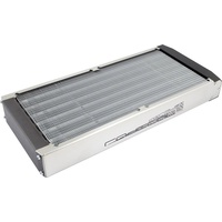 Aqua Computer 33705, Grau, Silber, Radiator-Block, Aluminium, Kupfer, Edelstahl,