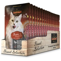 LEONARDO Katze FAISAN und Blaubeer, 16 x 85 g,