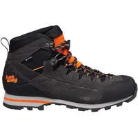 Hanwag Makra Light GTX Herren (Asphalt/Orange), 42 EU