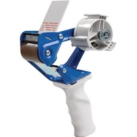 BURMANN Handabroller Profi K20B Metall blau/weiß f.Band-B.50mm