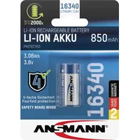 Hama Battery 3,6V/850mAh Li-Ion Akku Schwarz