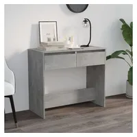 VidaXL Konsolentisch Betongrau 89x41x76,5 cm Holzwerkstoff