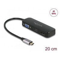 DeLock - / USB-C / Thunderbolt 3 - VGA,