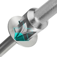 HAZET 2208N-8/3, Sechskant massiv 6,3 (1/4 Zoll), Schlitz Profil,