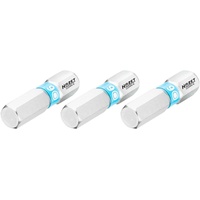 HAZET Bit Sechskant massiv 6,3 (1/4 Zoll), Innen-Sechskant Profil,