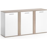 Vicco Sideboard NOVELLI Highboard weiß sonoma Kommode Anrichte Schrank