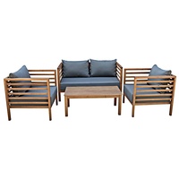 Gardissimo SAMOA Holz Lounge Set Gartenmöbel Sitzgruppe Akazie