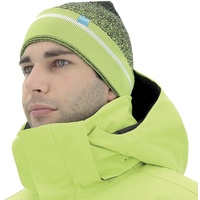 Uyn Herren Natyon Two-Tone Mütze, Black/Kiwi Colada/White, 1