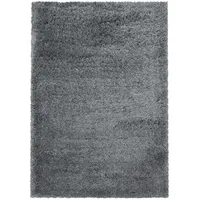 Ayyildiz Fluffy 3500 Hochflorteppich 140 x 200 cm hellgrau