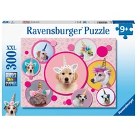Ravensburger Knuffige Einhorn-Hunde 300 Teile