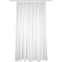 Heine HOME Wohnideen Fertigstore SABLIO, transparent, Sablé-Effekt, Faltenband 1:3