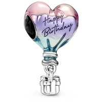 Pandora Charm Geburtstag Heißluftballon Silber Emaille 791501C01