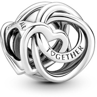 Pandora 791507C00 Charm Familie Für Immer Eingekreistes Heart Silber
