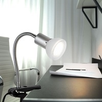 ETC Shop Klemmlampe weiß Klemmleuchte Klemmlampe led mit Stecker,