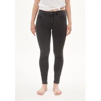 ARMEDANGELS Jeans Mid Waist Bio-Baumwoll Mix X-Stretch / schwarz