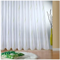 WECKBRODT Gardine »VIVIEN«, (1 St.), echte Stickerei, Voile, Allover,