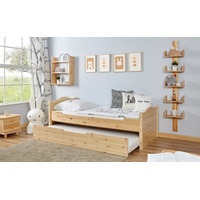 TICAA Jugendbett Leni 90 x 200 cm Kiefer massiv