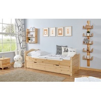 TICAA Daybett Leni 90 x 200 cm Kiefer massiv