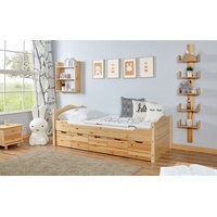 TICAA Daybett Leni 120 x 200 cm Kiefer massiv