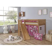 TICAA Hochbett Ekki 179 x 205 x 113 cm