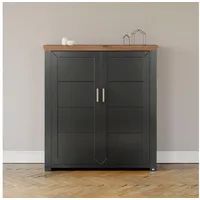 Set One by Musterring Highboard York Dekor Graphit /