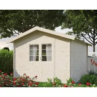 Kiehn-Holz Gartenhaus »Mellenberg 4«, beige