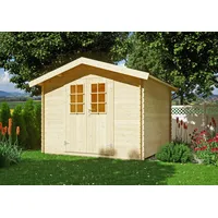 Kiehn-Holz Gartenhaus »Mellenberg 4«, beige