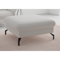 Sit&more Hocker »Fashion«, inklusive Federkern, mit hochwertigen, schwarzen Metallfüßen