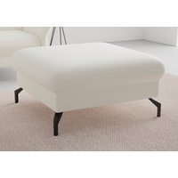 Sit&more Hocker »Fashion«, inklusive Federkern, mit hochwertigen, schwarzen Metallfüßen
