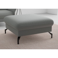 Sit&more Hocker »Fashion« inklusive Federkern, mit hochwertigen, schwarzen Metallfüßen