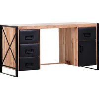 GUTMANN FACTORY Schreibtisch GUTMANN FACTORY "Downtown", beige (natur), Tische,