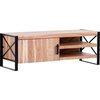 GUTMANN FACTORY Lowboard UPTOWN Akazie massiv/ schwarz - Gestell